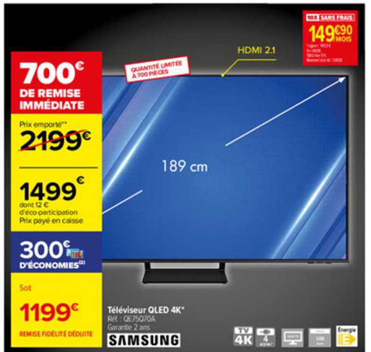 Téléviseur Oled 4k Samsung