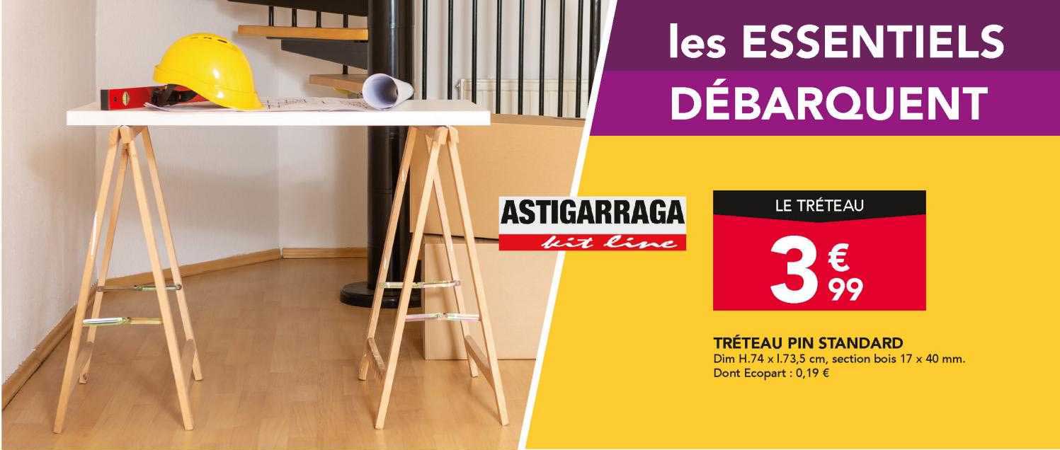 Tréteau Pin Standard Astigarraga