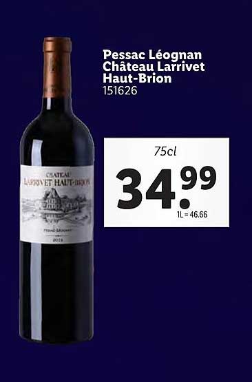 pessac léogan château larrivet chaut-brion