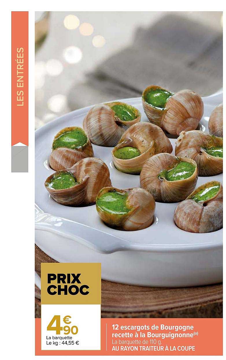 12 escargots de bourgogne recette à la bourguignonne