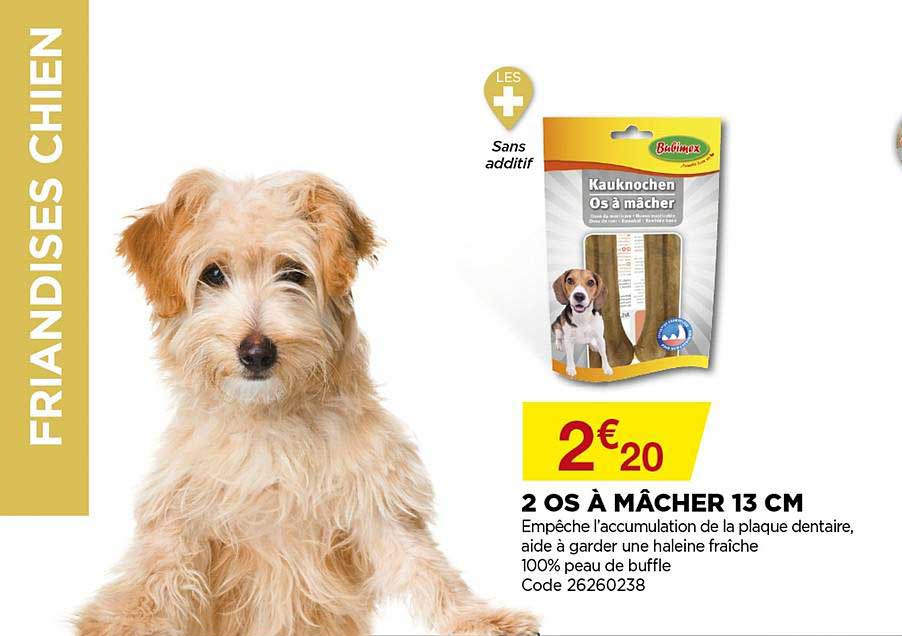 2 Os à Mâcher 13 Cm