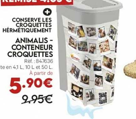 animalis - conteneur croquettes