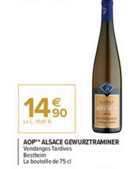 Aop Alsace Gewurztraminer