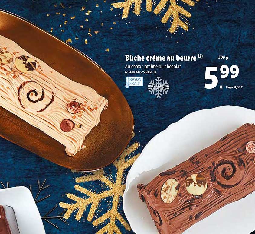 Bûche Crème Au Beurre