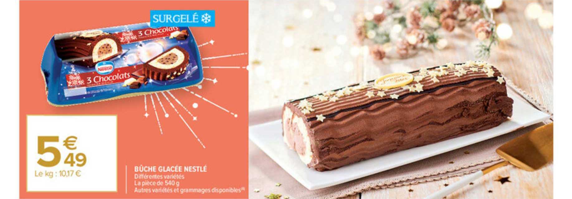 Bûche Glacée Nestlé