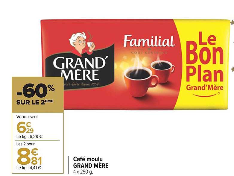 café moulu grand mère