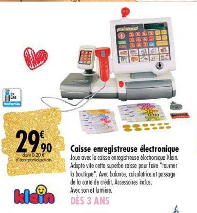 caisse enregistreuse électronique klein