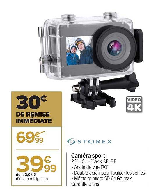 Caméra Sport Storex