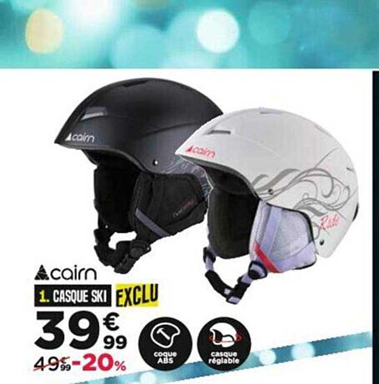 casque ski cairn