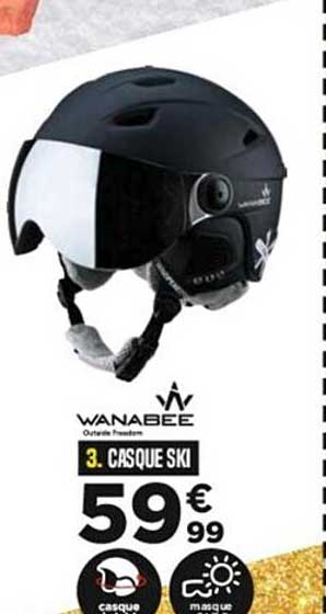Casque Ski Wanabee
