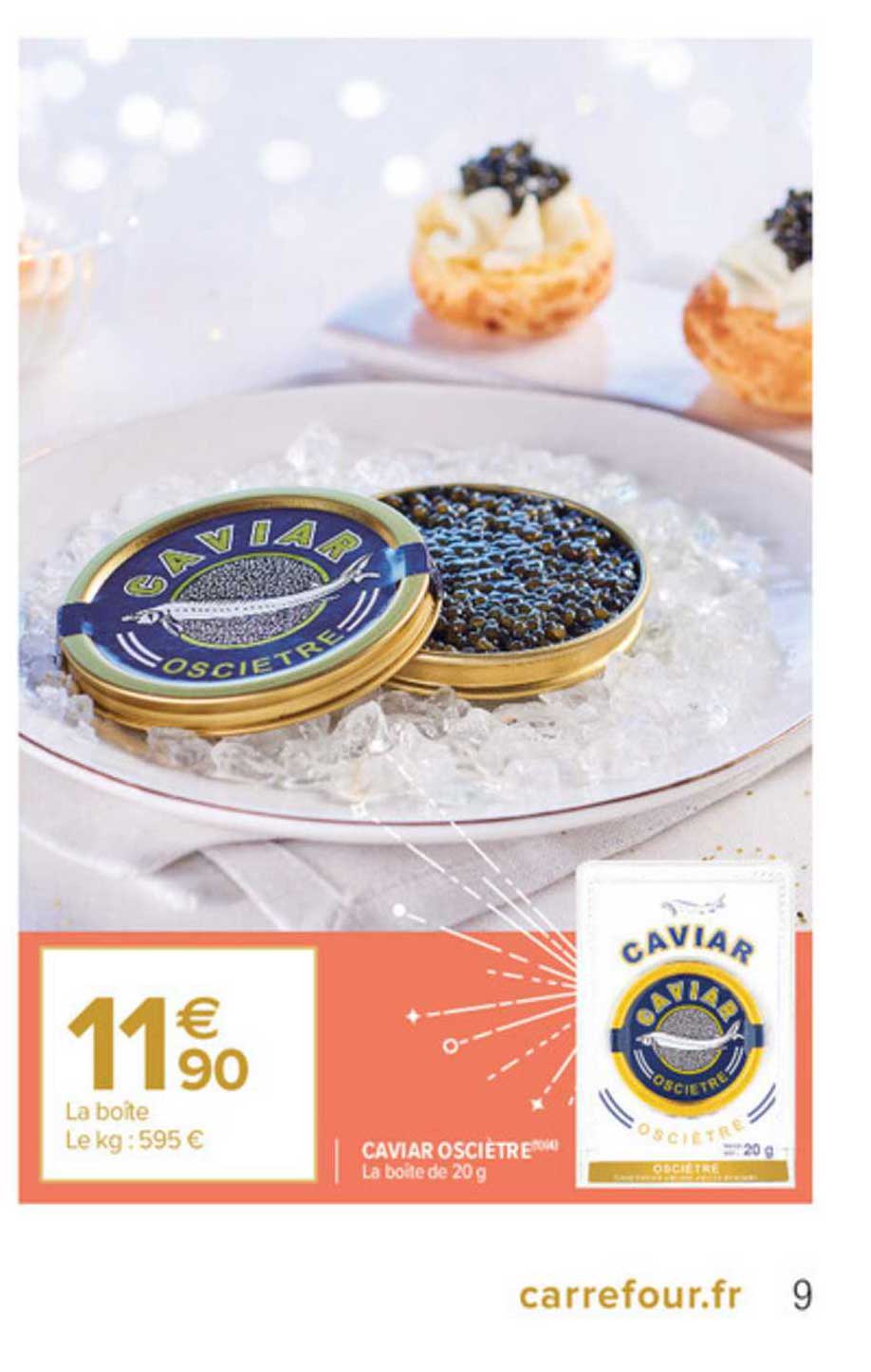 caviar osciètre
