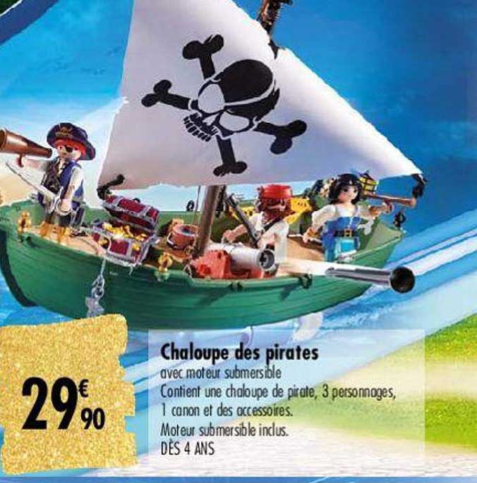 chaloupe des pirates