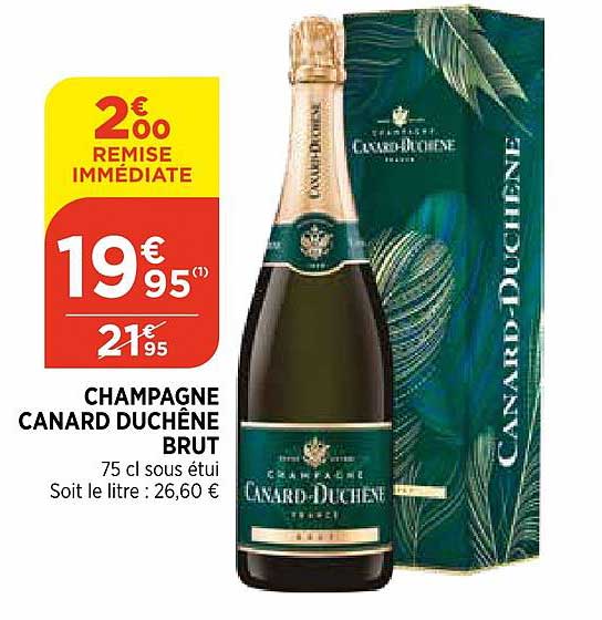 champagne canard duchêne brut