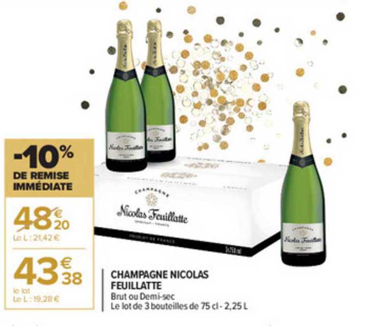 champagne nicolas feuillatte