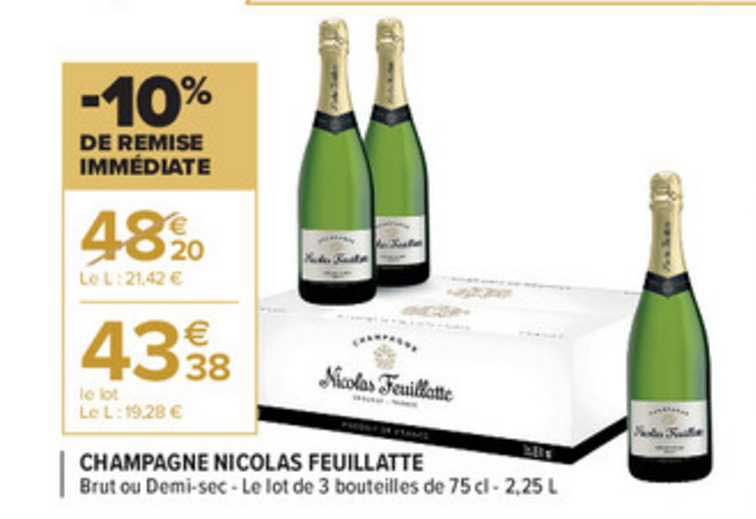 champagne nicolas feuillatte