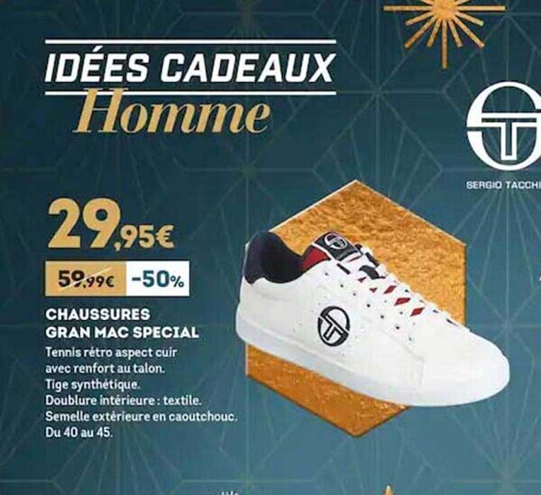 chaussures gran mac special sergio tacchini