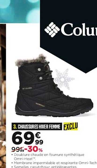 Chaussures Hiver Femme Columbia
