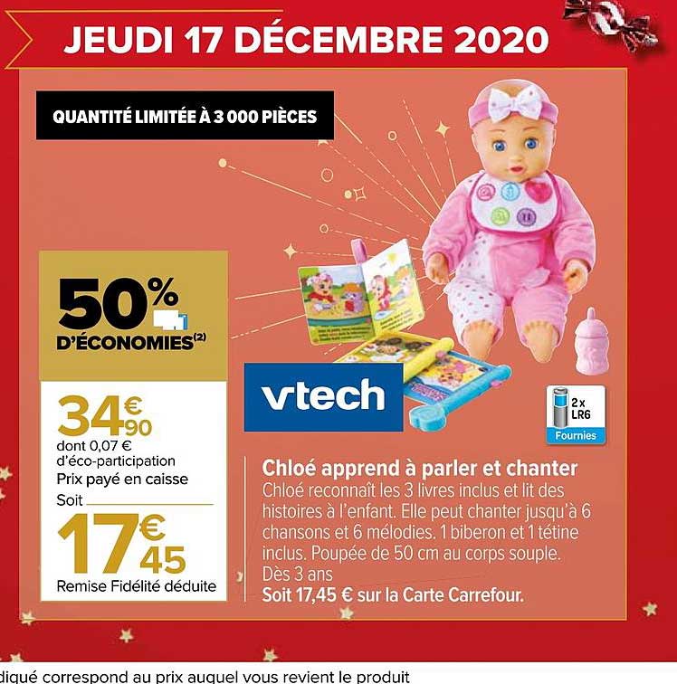 chloé apprend à parler et chanter vtech