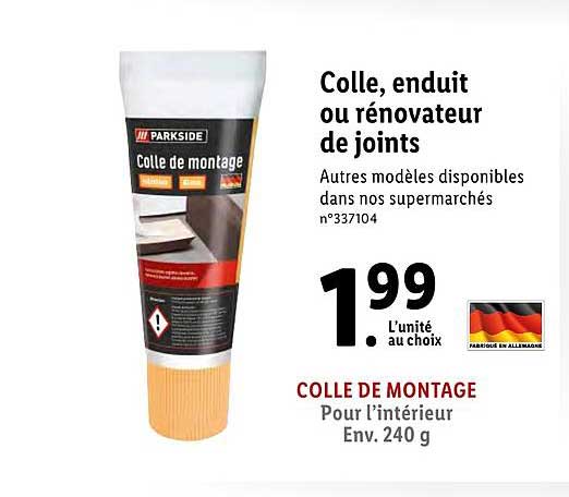 Colle, Enduit Ou Rénovateur De Joints Parkside