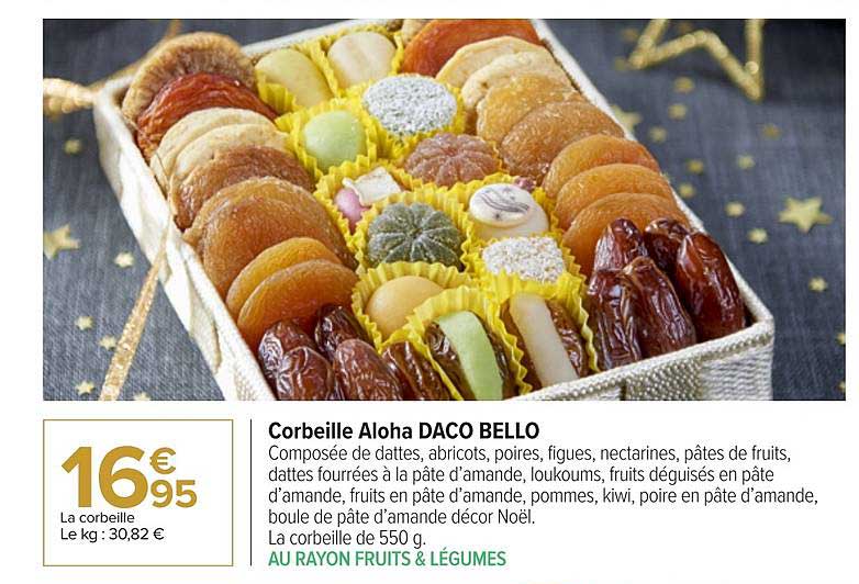 corbeille aloha daco bello