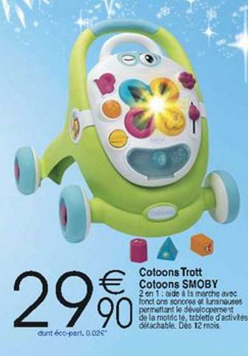 cotoons trott cotoons smoby