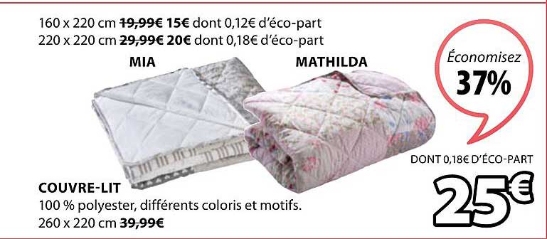 couvre lit