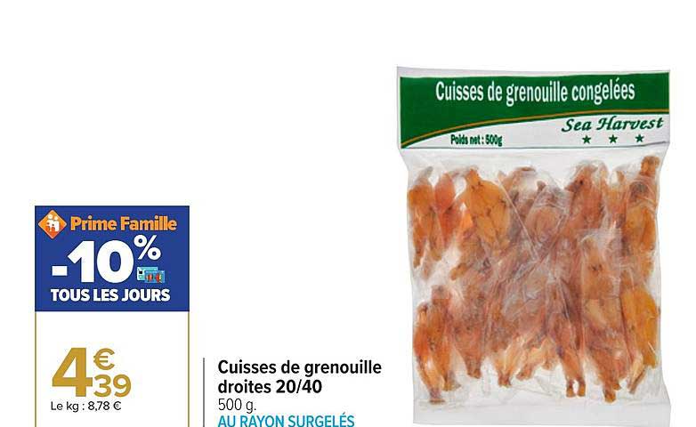 Cuisses De Grenouille Droites 20-40