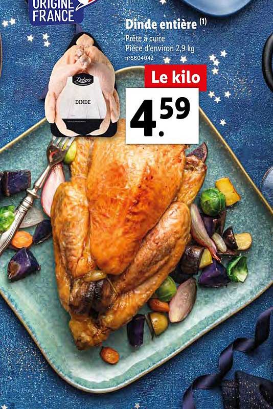 Dinde Entière Deluxe