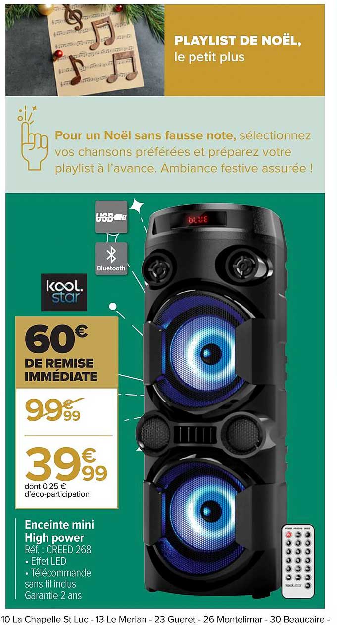 enceinte mini high power