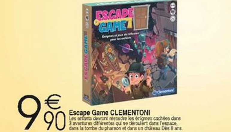 escape game clementoni