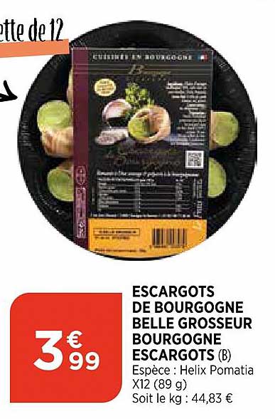 escargots de bourgogne belle grosseur bourgogne escargots