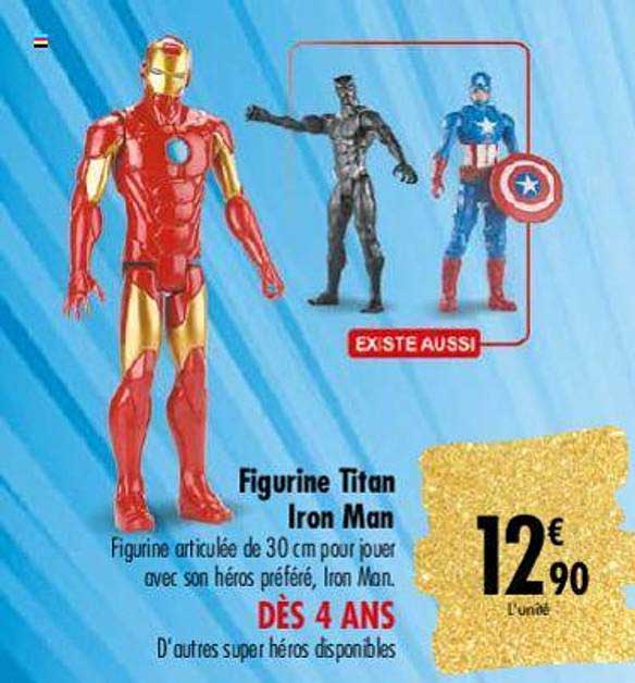 figurine titan iron man