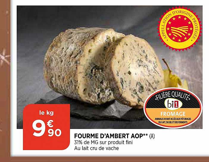 fourme d'ambert aop