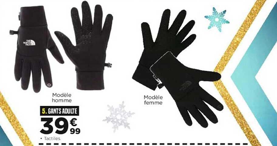 gants adulte the north face