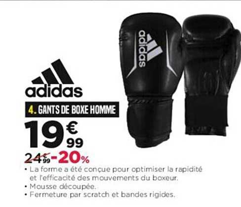 Gants De Boxe Homme Adidas