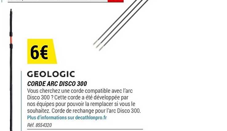 geologic corde arc disco 300
