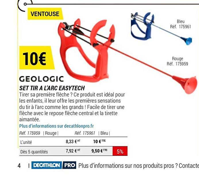 geologic set tir à l'arc easytech