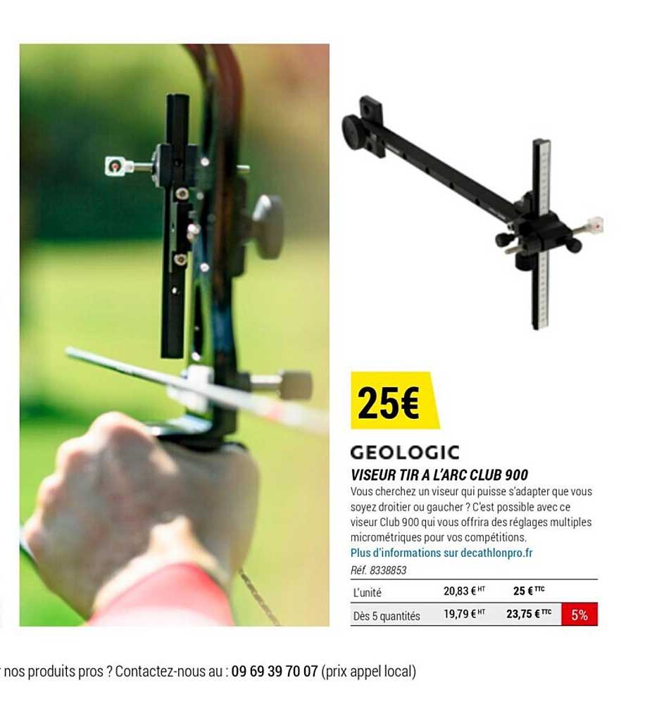 geologic viseur tir à l'arc club 900
