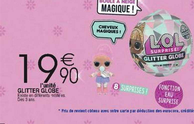 glitter globe l.o.l surprise!