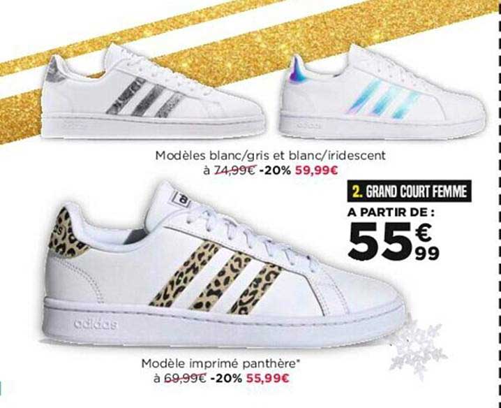 grand court femme adidas
