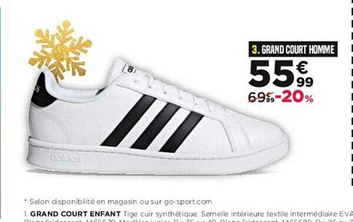 grand court homme adidas