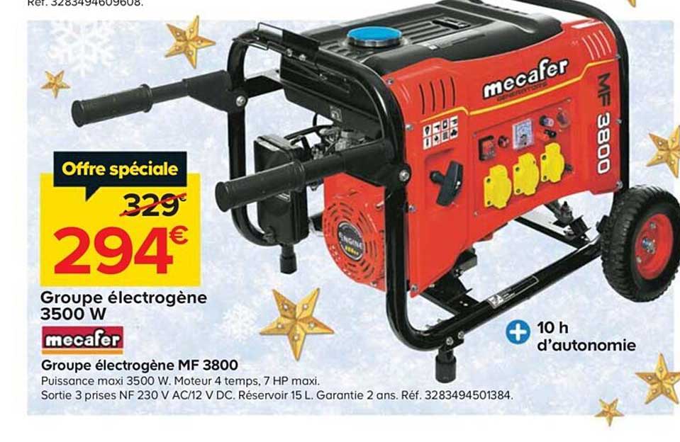 groupe électrogène mf 380 mecafer