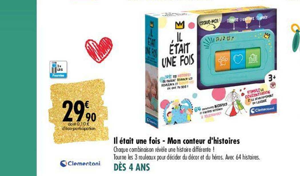 il était une fois - mon conteur d'histoires