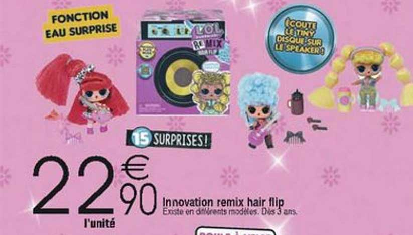 innovation remix hair flip