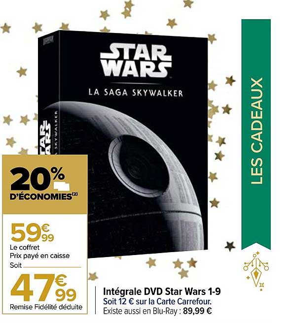 intégrale dvd star wars 1-9