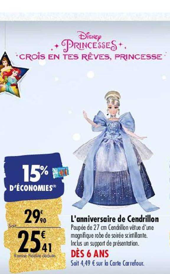 l'anniversaire de cendrillon