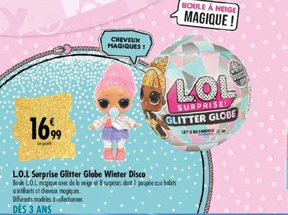 l.o.l surprise glitter globe winter disco