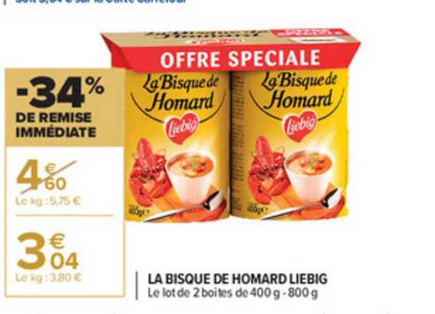 la bisque de homard liebig