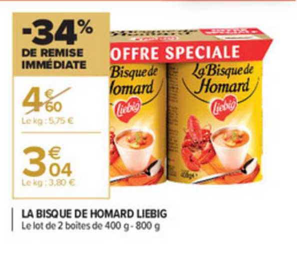 la bisque de homard liebig