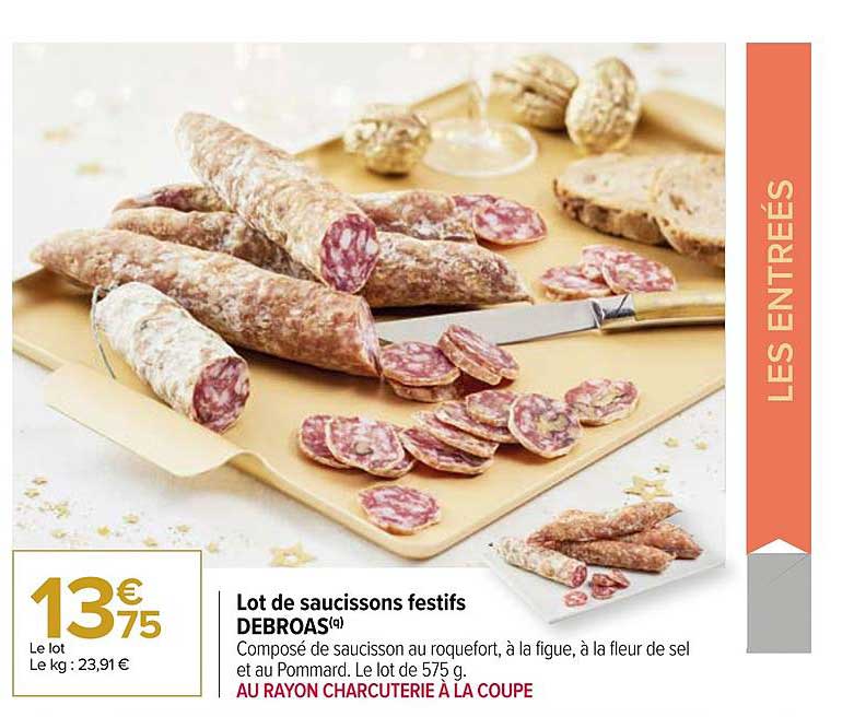Lot De Saucissons Festifs Debroas